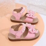 Kids' Sandals Pink Bow Style 3