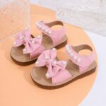 Kids' Sandals Pink Bow Style 3