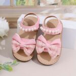 Kids' Sandals Pink Bow Style 2