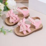 Kids' Sandals Pink Bow Style 2