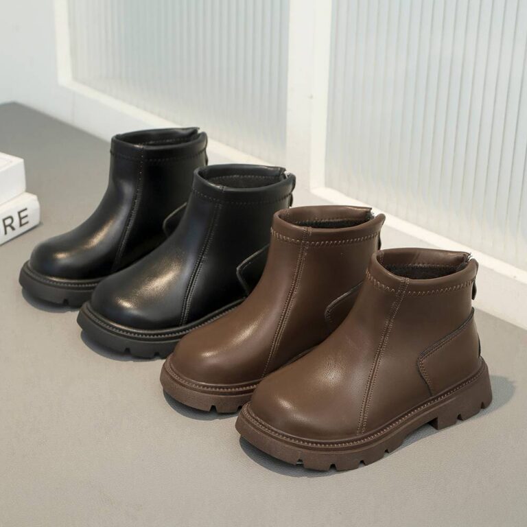 Kids' Leather Boots Kids' Leather Boots1