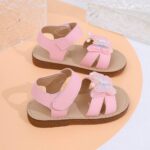 Kids' Sandals Pink Butterfly Style