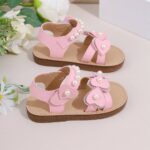 Kids' Sandals Pink Heart Style