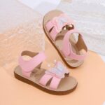 Kids' Sandals Pink Butterfly Style