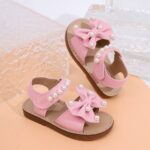 Kids' Sandals Pink Bow Style 3
