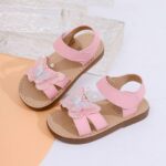 Kids' Sandals Pink Butterfly Style