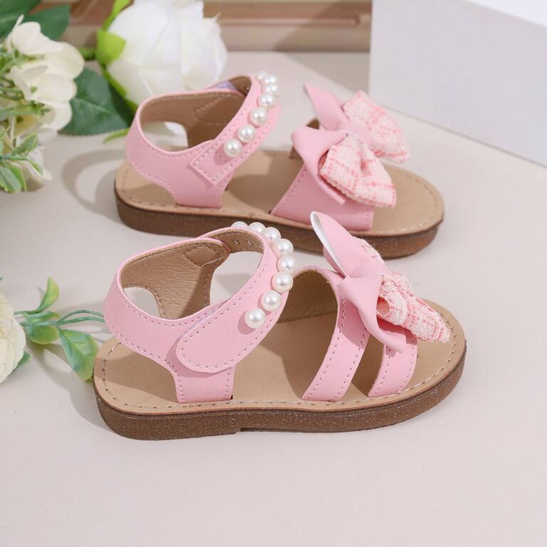 Kids' Sandals Pink Bow Style 2