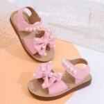 Kids' Sandals Pink Bow Style 3