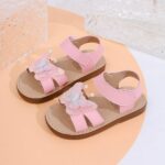 Kids' Sandals Pink Butterfly Style