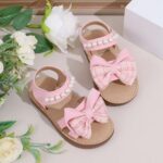 Kids' Sandals Pink Bow Style 2